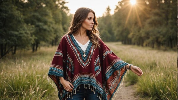 Poncho bohème | boutique de poncho pour toute la famille